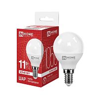 4690612020594 Лампа светодиодная LED-ШАР-VC 11Вт шар 4000К нейтр. бел. E14 1050лм 230В IN HOME 