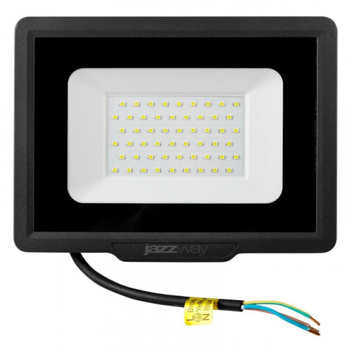 5023581A Прожектор светодиодный PFL-C3 50Вт 6500К ДО/СДО IP65 закален. прозр. стекло JazzWay  фото 2