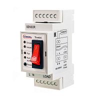 Extherm Th-mini Термостат 7А для управления системой электрообогрева на кровлях/площадках/трубах с фиксирован. настройками в компл. с датчиком темпер. EXTHERM Th-Mini