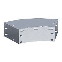 g4580400-1 Угол для лотка горизонтальный 45град. 400х80 1мм EKF 