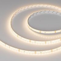 014679(2) Лента светодиодная RTW-SE-A120-8mm 24V Warm 3000К 9.6Вт/м IP65 2835 герметичная (уп.5м) Arlight 