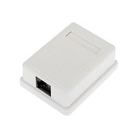 03-0132 Розетка компьютерная 1-м ОП RJ45 (8P8C) кат.6 UTP неэкранир. Rexant 