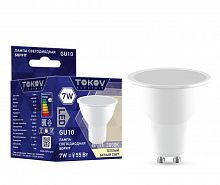 TKE-MR16-GU10-7-3K Лампа светодиодная 7Вт Soffit 3000К GU10 176-264В TOKOV ELECTRIC 