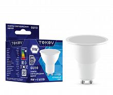 TKE-MR16-GU10-9-6.5K Лампа светодиодная 9Вт Soffit 6500К GU10 176-264В TOKOV ELECTRIC 