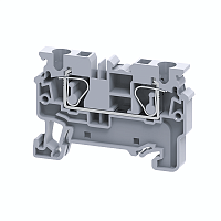 289713 Клемма проходная пружинная OptiClip CX-4-I-32A-(0.2-4) сер. КЭАЗ 