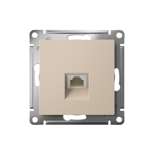 ATN001283 Розетка компьютерная AtlasDesign RJ45 кат.5E механизм песочн. SE  фото 2
