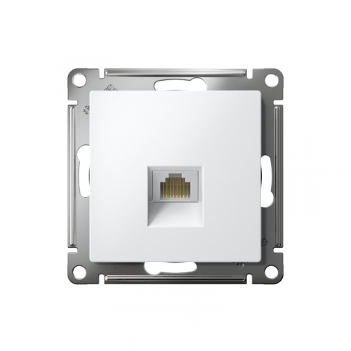 ATN001383 Розетка компьютерная AtlasDesign RJ45 кат.5E механизм лотос SE  фото 2