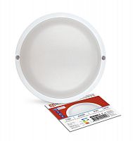 4690612044026 Светильник светодиодный СПП ОАД-1565-КРУГ 15Вт 6500К IP65 1350лм 140мм герметичный с оптико-акустическим датчиком IN HOME 