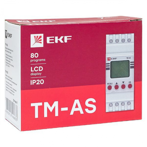 tm-as-1 Таймер электронный астрономический одноканальный TM-AS EKF  фото 13