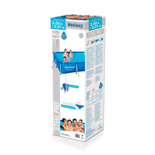 6941607327999 Бассейн каркасный Steel Pro 300х201х66см (56404) Bestway  фото 4