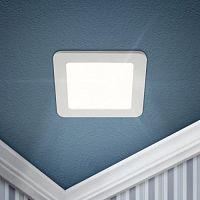 Б0058404 Светильник светодиодный LED 2-16-4K 16Вт 4000К встраив. квадратный ЭРА 