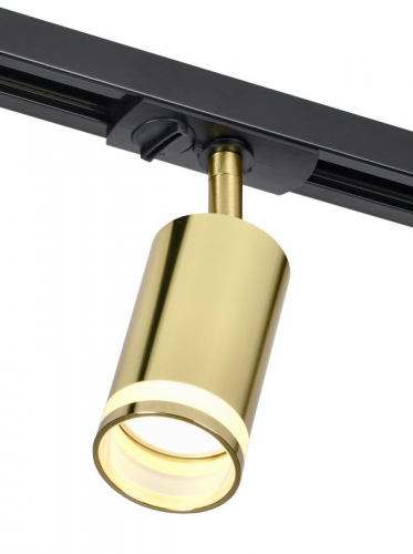 LT-USB0-4116-GU10-1-K22 Светильник 4116 декоративный трековый поворотный GU10 золото IEK  фото 3