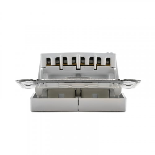 ATN000173 Переключатель перекрестный 2-кл. AtlasDesign 2хсх.7 10АХ механизм бел. SE  фото 7