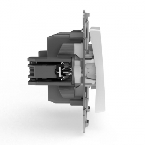 TKE-PX-V1-C01 Выключатель 1-кл. СП Pixel 10А IP20 механизм бел. TOKOV ELECTRIC  фото 4
