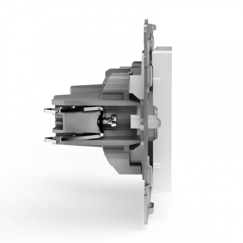 TKE-PX-R1-C01 Розетка 1-м СП Pixel 16А IP20 без заземл. механизм бел. TOKOV ELECTRIC  фото 4
