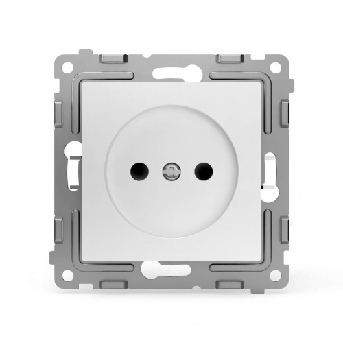 TKE-PX-R1SF-C01 Розетка 1-м СП Pixel 16А IP20 без заземл. защ. шторки механизм бел. TOKOV ELECTRIC  фото 2