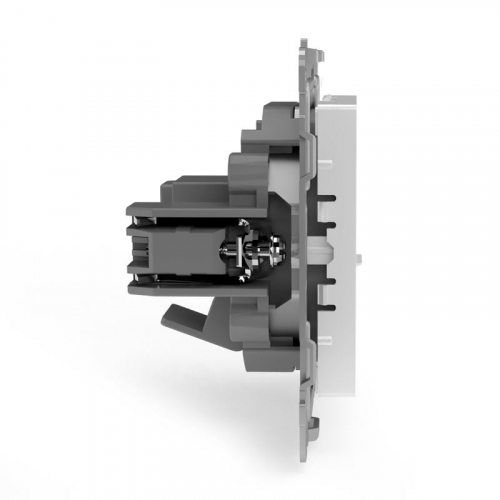 TKE-PX-RT1-C01 Розетка телефонная 1-м СП Pixel RJ11 механизм бел. TOKOV ELECTRIC  фото 4