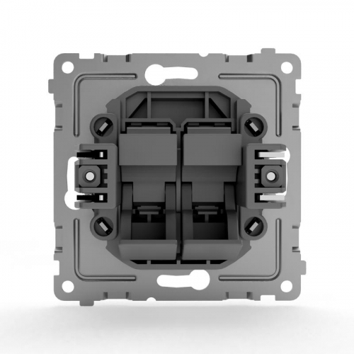 TKE-PX-RC2-C01 Розетка компьютерная 2-м СП Pixel RJ45 кат.5E механизм бел. TOKOV ELECTRIC  фото 5