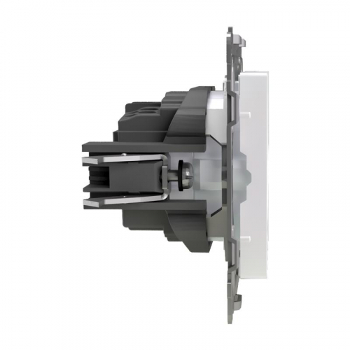 TKE-PX-R1ZSF-C04 Розетка 1-м СП Pixel 16А IP20 с заземл. защ. шторки механизм перламутр. TOKOV ELECTRIC  фото 4