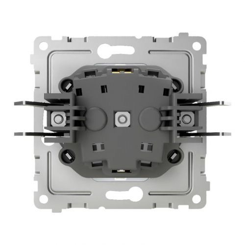 TKE-PX-R1ZSF-C04 Розетка 1-м СП Pixel 16А IP20 с заземл. защ. шторки механизм перламутр. TOKOV ELECTRIC  фото 5