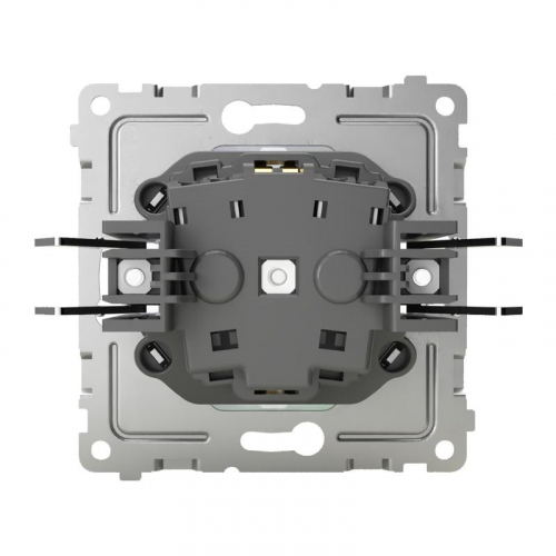 TKE-PX-R1ZSW1-C04 Розетка 1-м СП Pixel 16А IP20 с заземл. защ. шторки с крышкой механизм перламутр. TOKOV ELECTRIC  фото 5