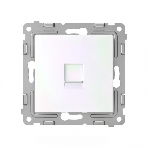 TKE-PX-RC1-C04 Розетка компьютерная 1-м СП Pixel RJ45 кат.5E механизм перламутр. TOKOV ELECTRIC  фото 2