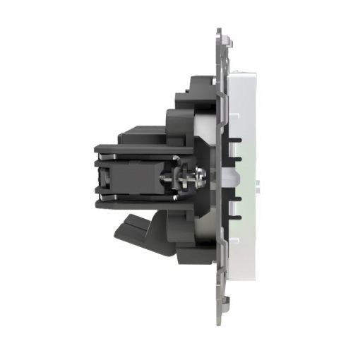 TKE-PX-RC2-C04 Розетка компьютерная 2-м СП Pixel RJ45 кат.5E механизм перламутр. TOKOV ELECTRIC  фото 4