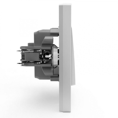TKE-PX-V1F-C03 Выключатель 1-кл. СП Pixel 10А IP20 в сборе алюм. TOKOV ELECTRIC  фото 4