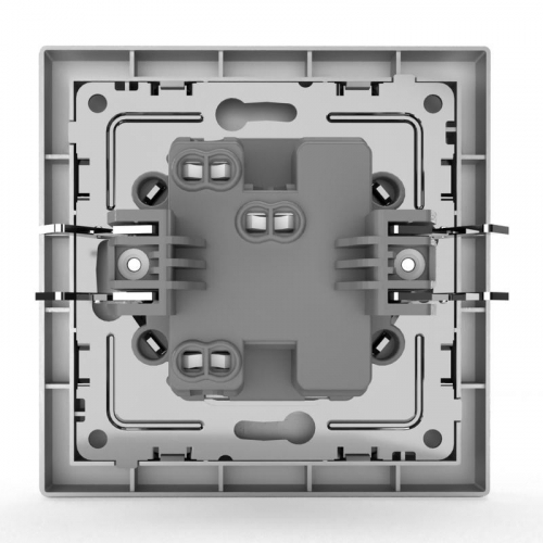 TKE-PX-V1F-C03 Выключатель 1-кл. СП Pixel 10А IP20 в сборе алюм. TOKOV ELECTRIC  фото 5