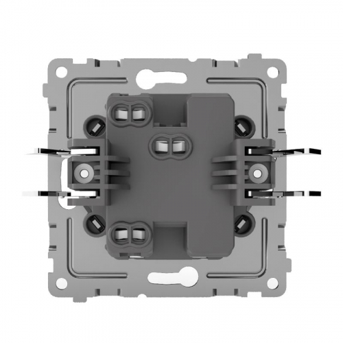 TKE-PX-V1I-C03 Выключатель 1-кл. СП Pixel 10А IP20 с индикатором механизм алюм. TOKOV ELECTRIC  фото 5