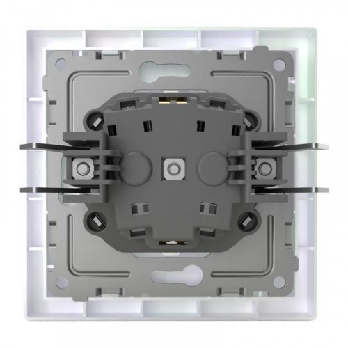TKE-PX-R1FZSF-C04 Розетка 1-м СП Pixel 16А IP20 с заземл. защ. шторки в сборе перламутр. TOKOV ELECTRIC  фото 5