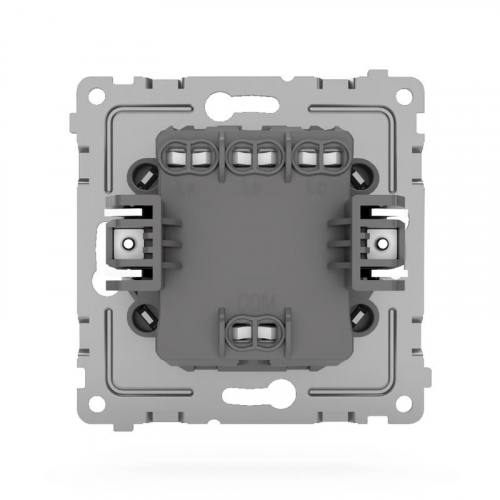 TKE-PX-V3-C03 Выключатель 3-кл. СП Pixel 10А IP20 механизм алюм. TOKOV ELECTRIC  фото 5