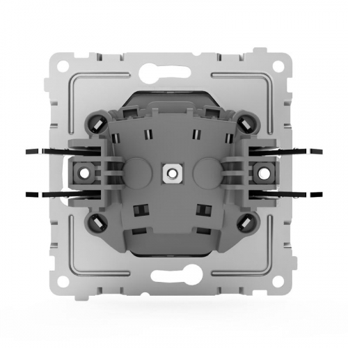 TKE-PX-R1SF-C03 Розетка 1-м СП Pixel 16А IP20 без заземл. защ. шторки механизм алюм. TOKOV ELECTRIC  фото 5
