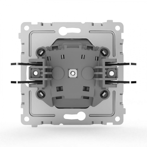 TKE-PX-R1Z-C03 Розетка 1-м СП Pixel 16А IP20 с заземл. механизм алюм. TOKOV ELECTRIC  фото 5
