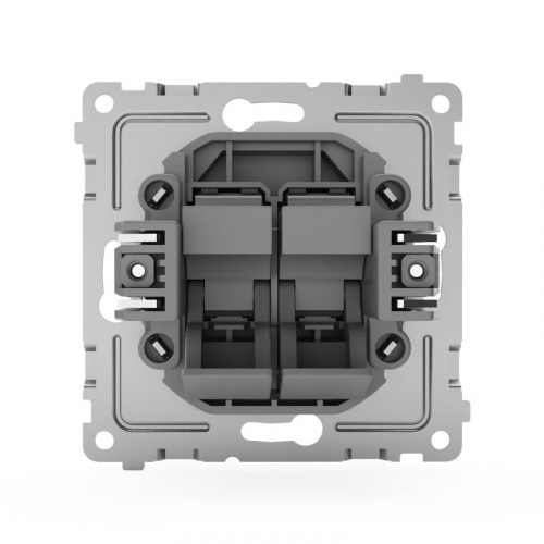 TKE-PX-RC2-C03 Розетка компьютерная 2-м СП Pixel RJ45 кат.5E механизм алюм. TOKOV ELECTRIC  фото 5
