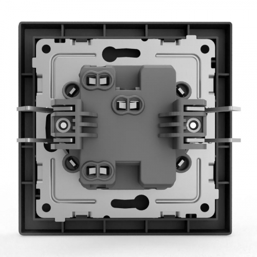 TKE-PX-V1F-C14 Выключатель 1-кл. СП Pixel 10А IP20 в сборе карбон TOKOV ELECTRIC  фото 5