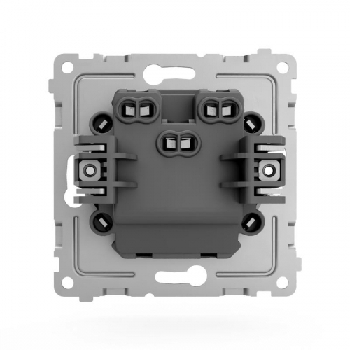TKE-PX-V2I-C14 Выключатель 2-кл. СП Pixel 10А IP20 с индикатором механизм карбон TOKOV ELECTRIC  фото 5