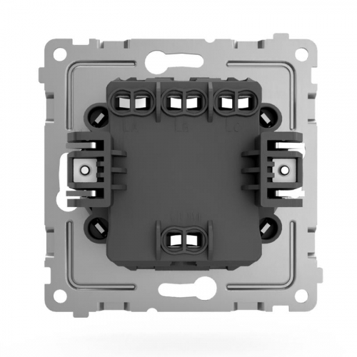TKE-PX-V3-C14 Выключатель 3-кл. СП Pixel 10А IP20 механизм карбон TOKOV ELECTRIC  фото 5