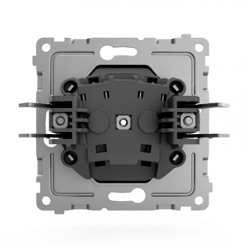 TKE-PX-R1-C14 Розетка 1-м СП Pixel 16А IP20 без заземл. механизм карбон TOKOV ELECTRIC  фото 5
