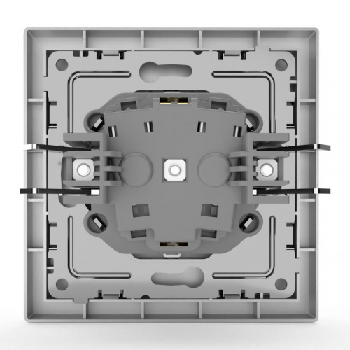 TKE-PX-R1FZSF-C03 Розетка 1-м СП Pixel 16А IP20 с заземл. защ. шторки в сборе алюм. TOKOV ELECTRIC  фото 5