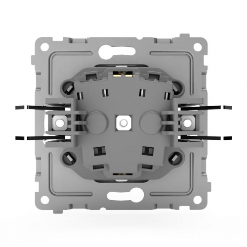 TKE-PX-R1ZSW1-C03 Розетка 1-м СП Pixel 16А IP20 с заземл. защ. шторки с крышкой механизм алюм. TOKOV ELECTRIC  фото 5