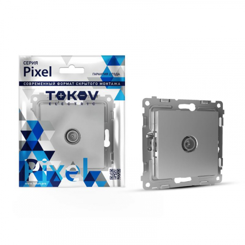 TKE-PX-A1C-C03 Коннектор TV СП Pixel механизм алюм. TOKOV ELECTRIC 