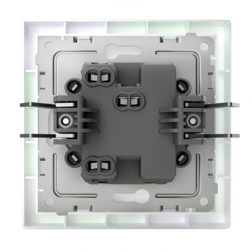 TKE-PX-V1F-C04 Выключатель 1-кл. СП Pixel 10А IP20 в сборе перламутр. TOKOV ELECTRIC  фото 5