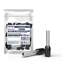 TKE-NSVI-1.5-8-C05/100 Наконечник штыревой втулочный изолированный НШВИ 1.5-8 TOKOV ELECTRIC 