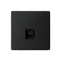 GAL001086 Розетка компьютерная ArtGallery RJ45 кат.6A механизм карбон SE 
