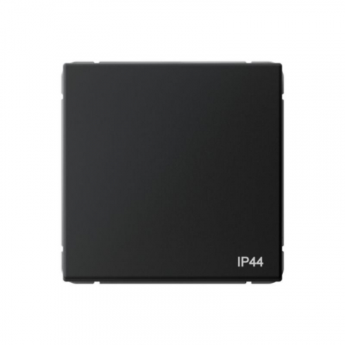 GAL441061 Переключатель 1-кл. ArtGallery IP44 10AX механизм карбон SE 