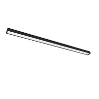 5058712 Светильник светодиодный PSO-01 24Вт 4000К IP40 1200х50мм BLACK ДПО/ДСО для реечных потолков IP40 (универсальный монтаж: накладной/подвесной) Pro JazzWay 