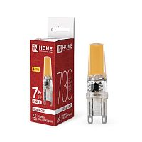 4690612060354 Лампа светодиодная LED-JCD-COB 7Вт 230В G9 4000К 730лм IN HOME 
