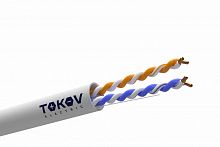 TKE-C06-U22-5E-305-PVC Кабель витая пара U/UTP 2х2х24AWG кат.5E PVC indoor 305м (м) TOKOV ELECTRIC 