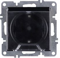 50 07 2000 218 Розетка 1-м СП LAVIN/KAREN 16А IP20 с заземл. с крышкой механизм черн. ARVIA 